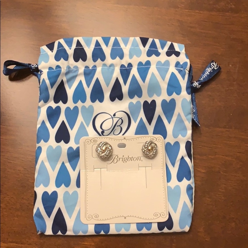 Brighton Silver and gold earrings